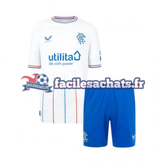 Maillot Rangers 2023-2024 Extérieur Enfant MC