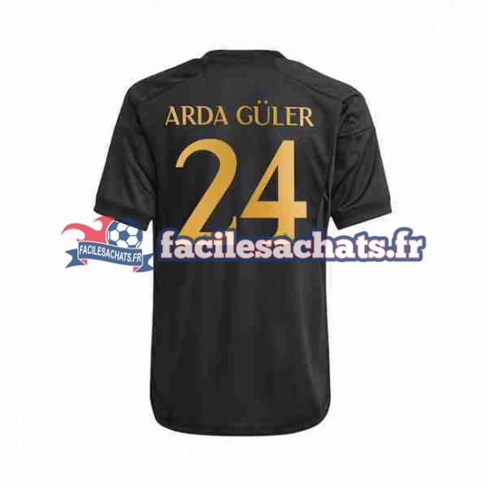 Maillot Real Madrid Arda Guler 24 2023-2024 3ème Homme MC