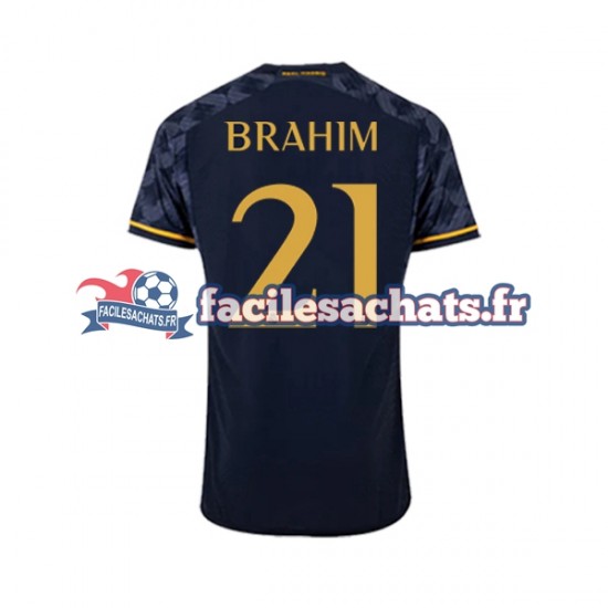 Maillot Real Madrid Brahim Diaz 21 2023-2024 Extérieur Homme MC