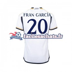 Maillot Real Madrid Fran Garcia 20 2023-2024 Domicile Homme MC