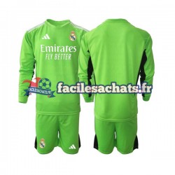 Maillot Real Madrid 2023-2024 Gardien Domicile Enfant ML