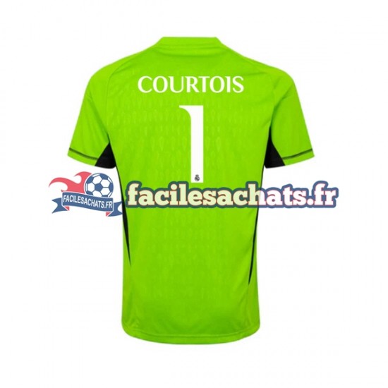 Maillot Real Madrid Thibaut Courtois 1 2023-2024 Gardien Domicile Homme MC