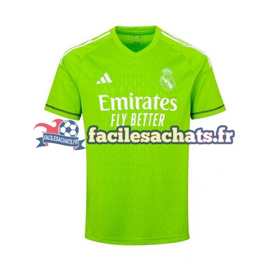 Maillot Real Madrid Thibaut Courtois 1 2023-2024 Gardien Domicile Homme MC