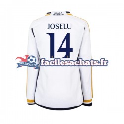 Maillot Real Madrid JOSELU 14 2023-2024 Domicile Homme ML
