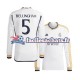 Maillot Real Madrid Jude Bellingham 5 2023-2024 Domicile Homme ML