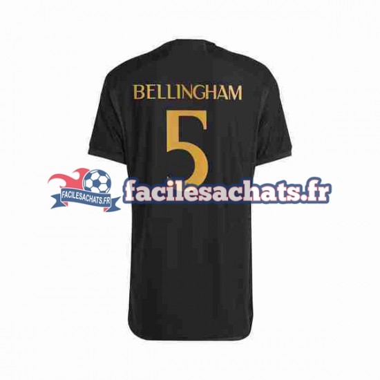 Maillot Real Madrid Jude Bellingham 5 2023-2024 3ème Homme MC