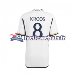 Maillot Real Madrid Kroos 8 2023-2024 Domicile Homme MC