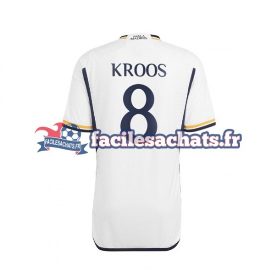 Maillot Real Madrid Kroos 8 2023-2024 Domicile Homme MC