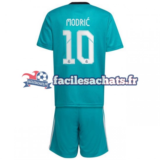 Maillot Real Madrid Luka Modric 10 2021-2022 3ème Enfant MC