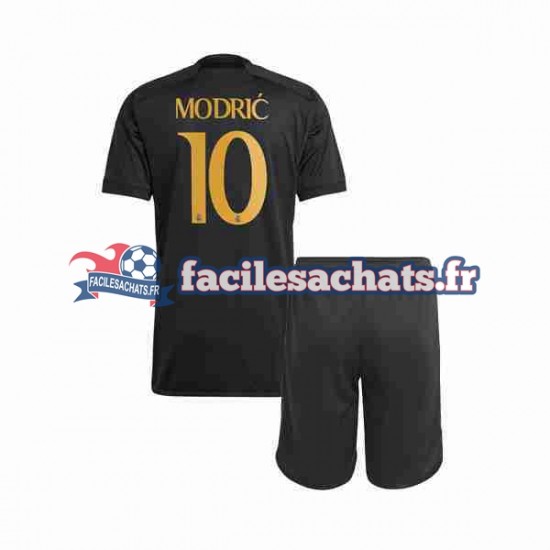 Maillot Real Madrid Luka Modric 10 2023-2024 3ème Enfant MC