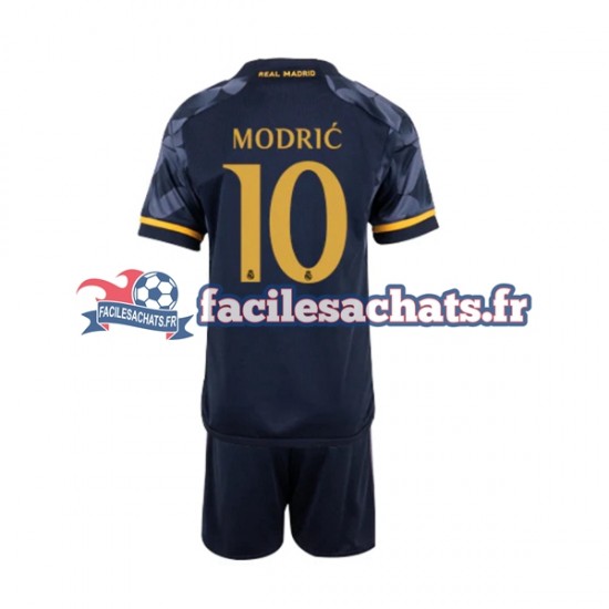 Maillot Real Madrid Modric 10 2023-2024 Extérieur Enfant MC