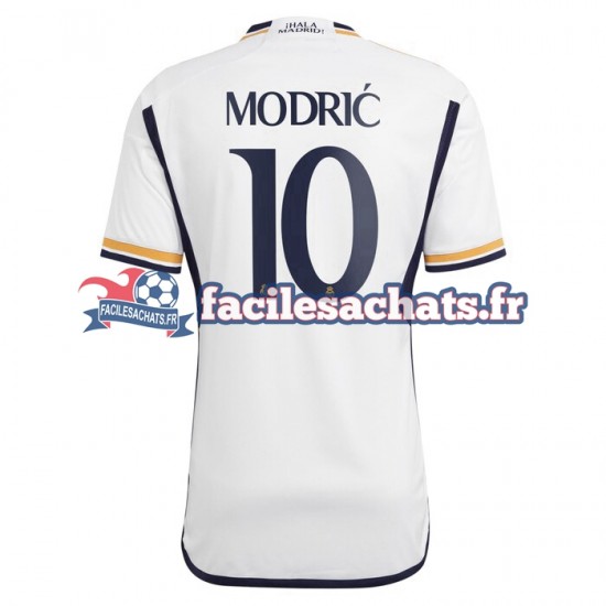 Maillot Real Madrid Modric 10 2023-2024 Domicile Homme MC