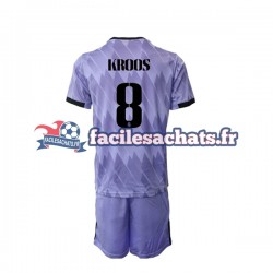 Maillot Real Madrid Toni Kroos 8 2022-2023 Extérieur Enfant MC