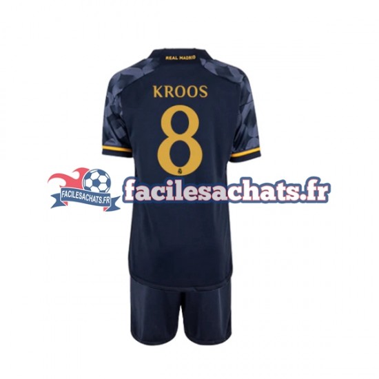 Maillot Real Madrid Toni Kroos 8 2023-2024 Extérieur Enfant MC