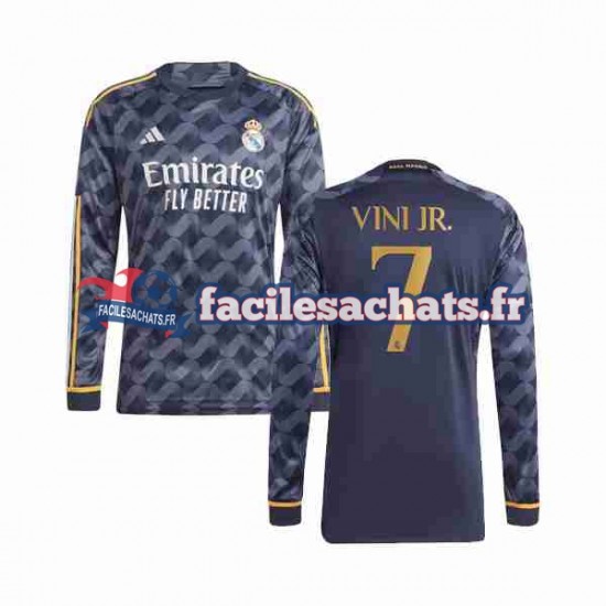 Maillot Real Madrid Vini Jr 7 2023-2024 Extérieur Homme ML