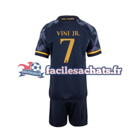 Maillot Real Madrid Vinicius Junior 7 2023-2024 Extérieur Enfant MC