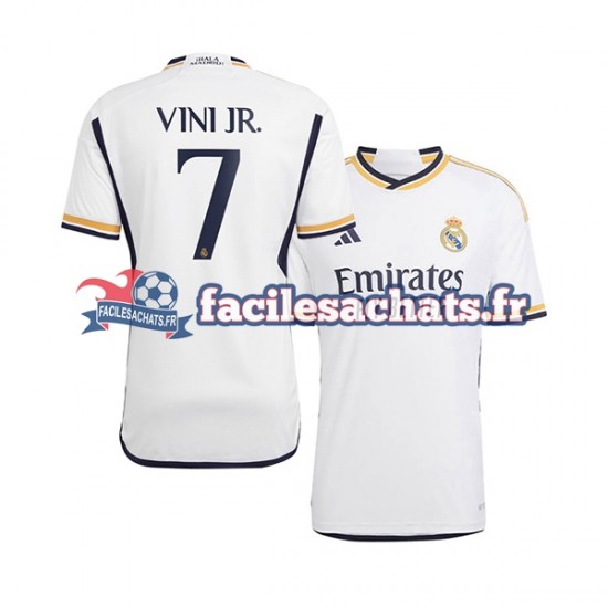 Maillot Real Madrid Vinicius Junior 7 2023-2024 Domicile Homme MC