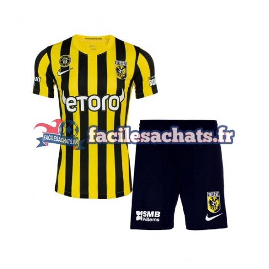 Maillot Vitesse Arnhem 2022-2023 Domicile Enfant MC