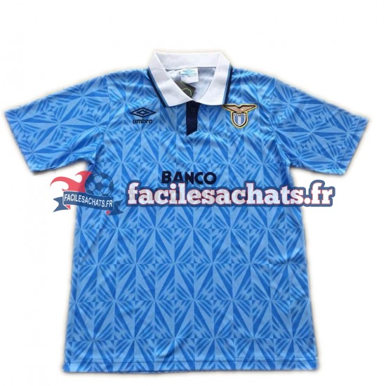 Maillot SS Lazio Retro 1991 Domicile Homme MC