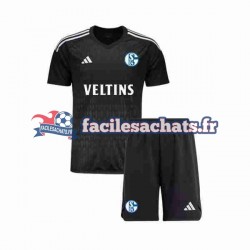 Maillot Schalke 04 2023-2024 Gardien Extérieur Enfant MC