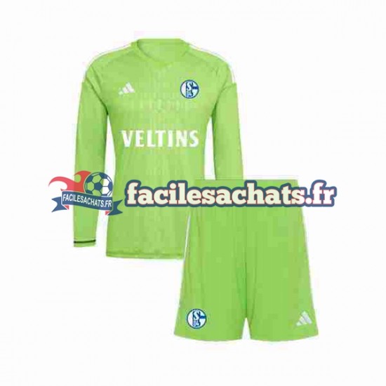 Maillot Schalke 04 2023-2024 Gardien Domicile Enfant ML