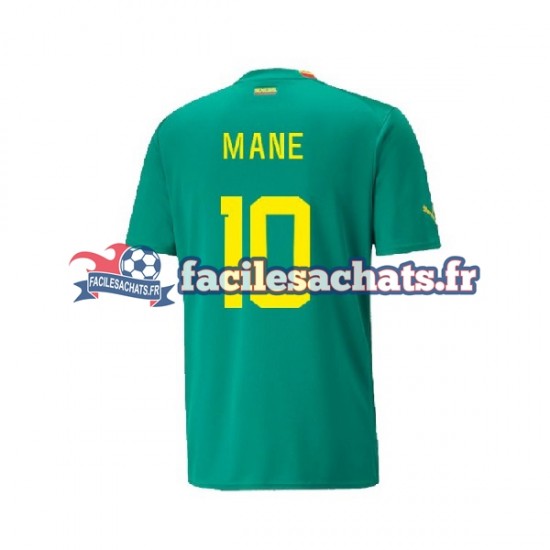 Maillot Sénégal Mane World Cup 2022 Extérieur Homme MC