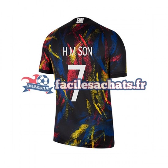 Maillot Corée du Sud Son Heung-min 7 World Cup 2022 Extérieur Homme MC