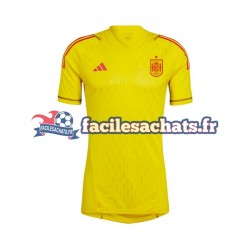 Maillot Espagne 2022-2023 Gardien Extérieur Homme MC