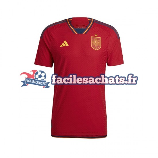 Maillot Espagne World Cup 2022 Domicile Homme MC