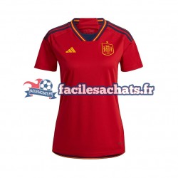 Maillot Espagne World Cup 2022 Domicile Femme MC