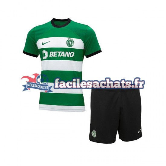 Maillot Sporting CP 2023-2024 Domicile Enfant MC