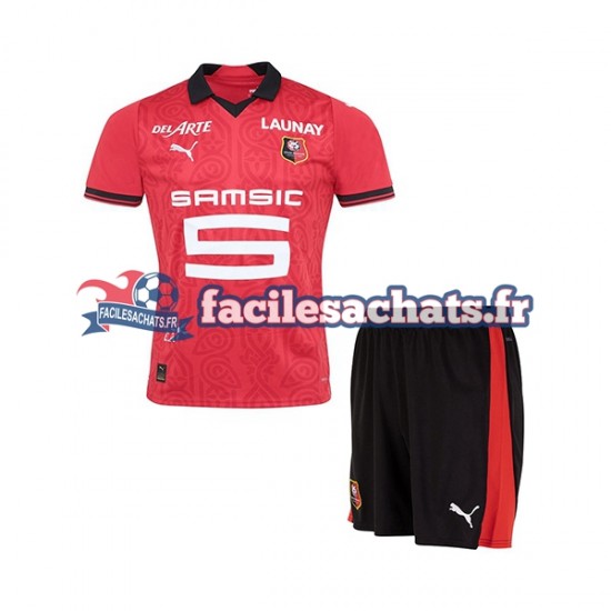 Maillot Stade Rennais 2023-2024 Domicile Enfant MC