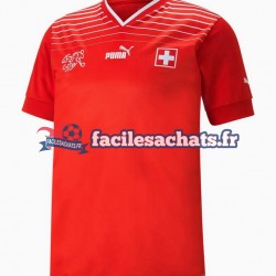Maillot Suisse World Cup 2022 Domicile Homme MC
