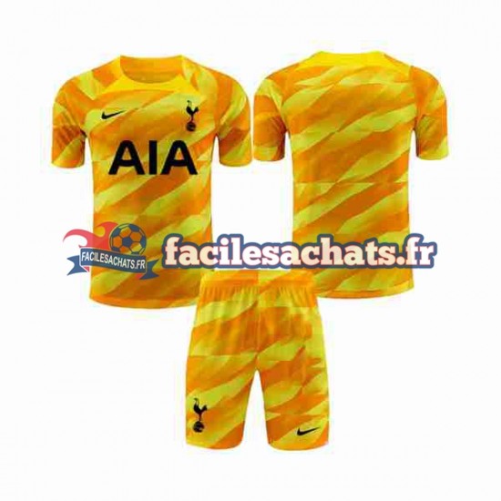 Maillot Tottenham Hotspur 2023-2024 Gardien Orange Extérieur Enfant MC