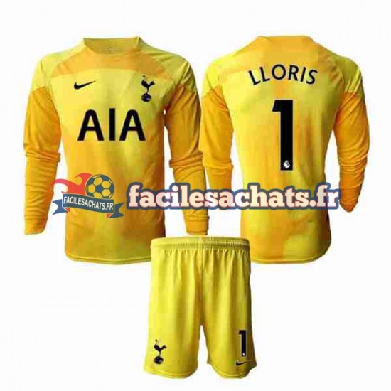 Maillot Tottenham Hotspur Hugo Lloris 1 2022-2023 Gardien Domicile Enfant ML