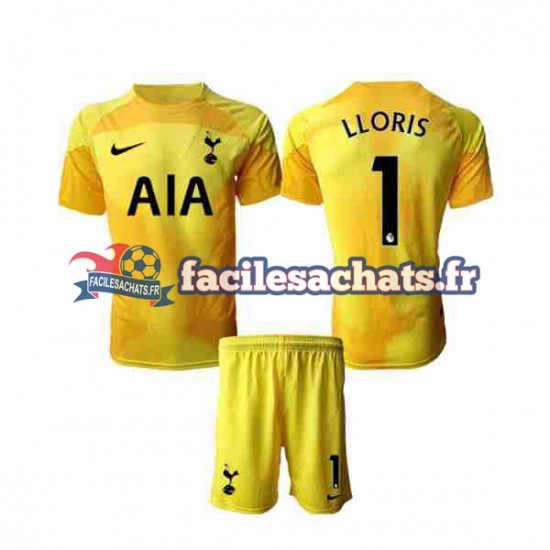 Maillot Tottenham Hotspur Hugo Lloris 1 2022-2023 Gardien Domicile Enfant MC