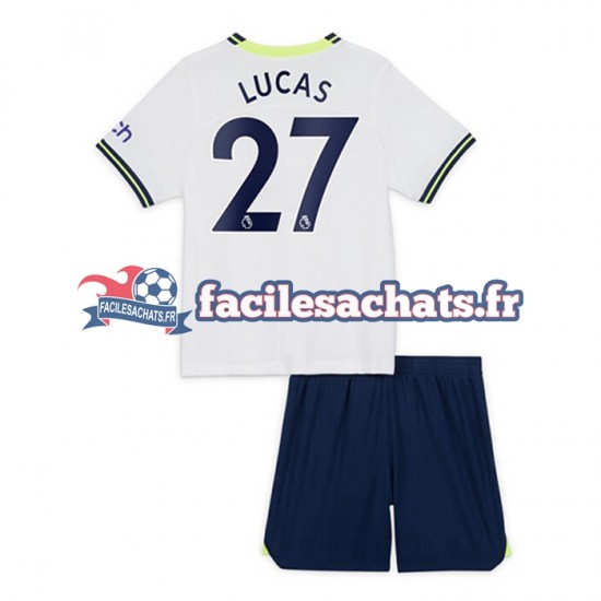 Maillot Tottenham Hotspur Lucas Moura 27 2022-2023 Domicile Enfant MC