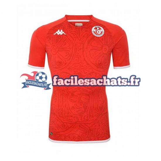 Maillot Tunisie World Cup 2022 Domicile Homme MC