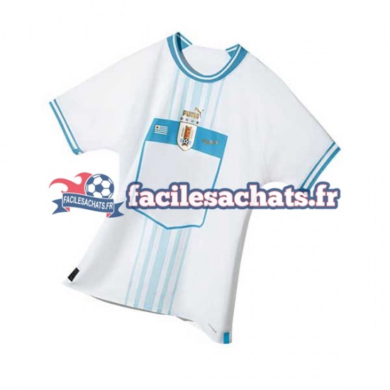 Maillot Uruguay World Cup 2022 Extérieur Homme MC