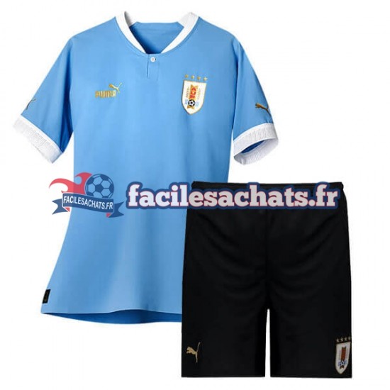 Maillot Uruguay 2022 Domicile Enfant MC