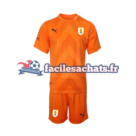 Maillot Uruguay World Cup 2022 Gardien Extérieur Enfant MC