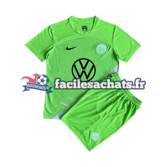 Maillot VfL Wolfsburg 2023-2024 Domicile Enfant MC