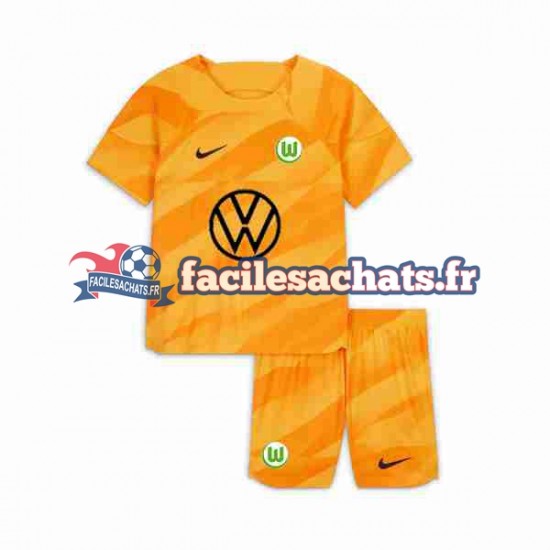 Maillot VfL Wolfsburg 2023-2024 Gardien Domicile Enfant MC