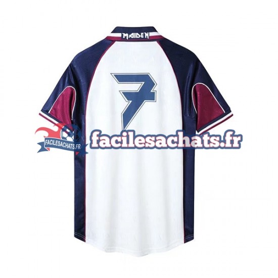 Maillot West Ham United Retro Iron Maiden 1999 Extérieur Homme MC