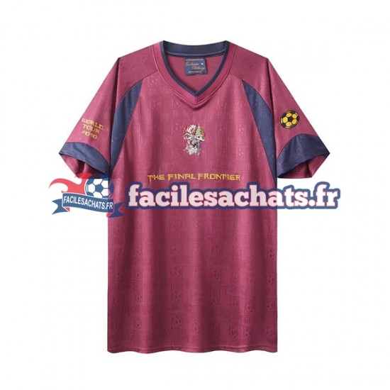 Maillot West Ham United Retro Iron Maiden 2010 Extérieur Homme MC