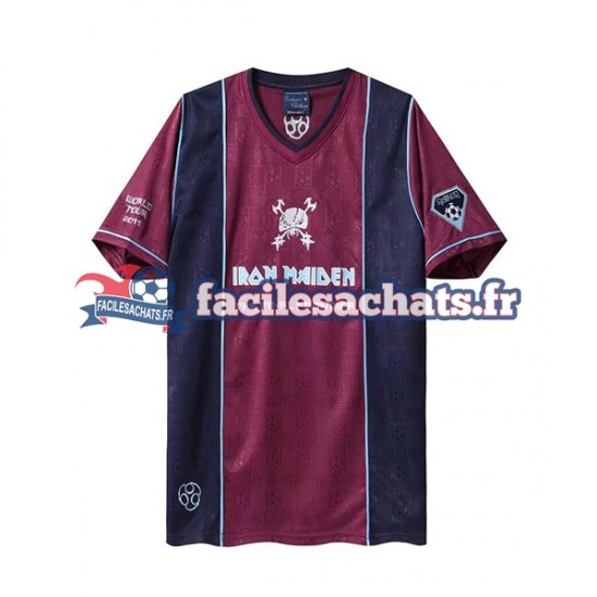 Maillot West Ham United Retro Iron Maiden 2011 Extérieur Homme MC