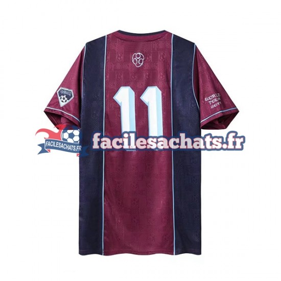 Maillot West Ham United Retro Iron Maiden 2011 Extérieur Homme MC