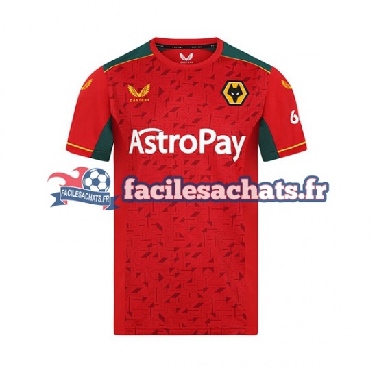 Maillot Wolverhampton Wanderers 2023-2024 Extérieur Homme MC