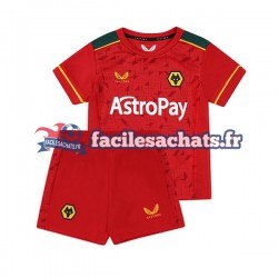 Maillot Wolverhampton Wanderers 2023-2024 Extérieur Enfant MC Maillot Wolverhampton Wanderers 2023-2024 Extérieur Enfant MC