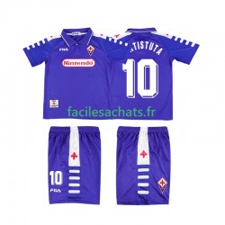 Maillot Fiorentina RUICOSTA 10 Retro 1998 1999 Domicile Enfant MC